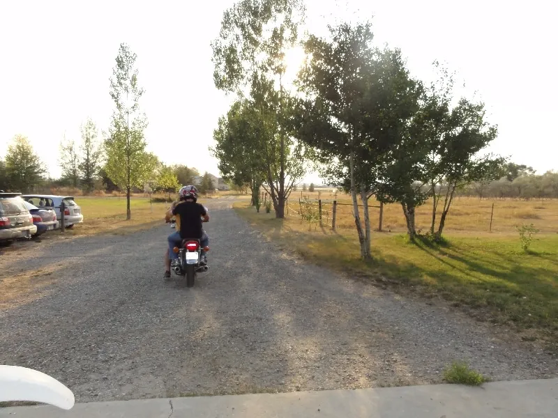 First Motorcycle Ride