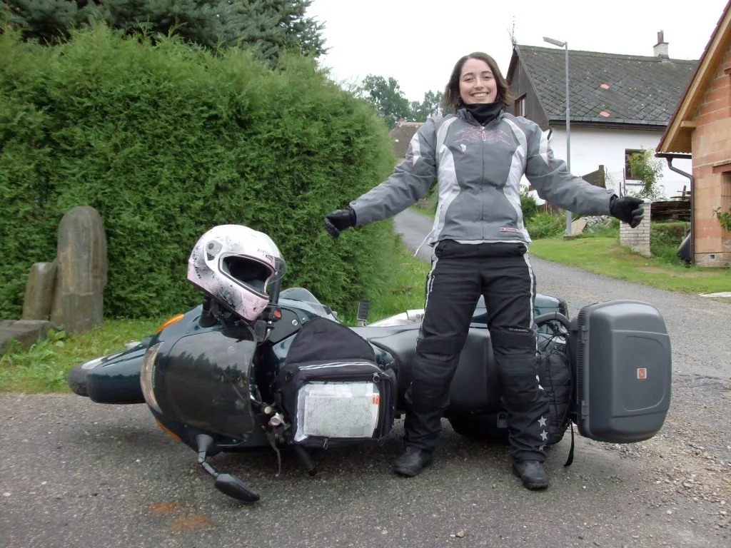Motorcycle Tip Over