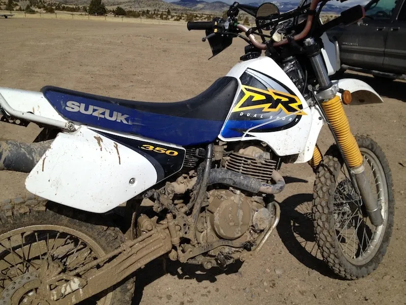Dirty Motorcycle