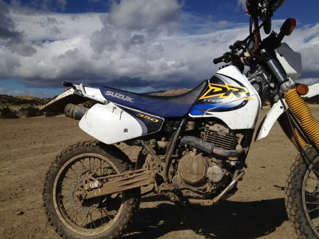 Suzuki DR 350 at Radersburg