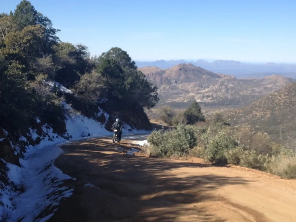 Snow up top