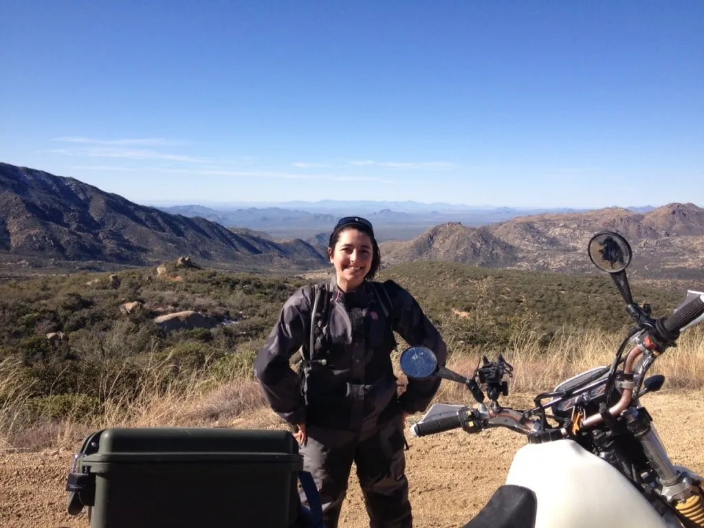 Hilary on top of the world