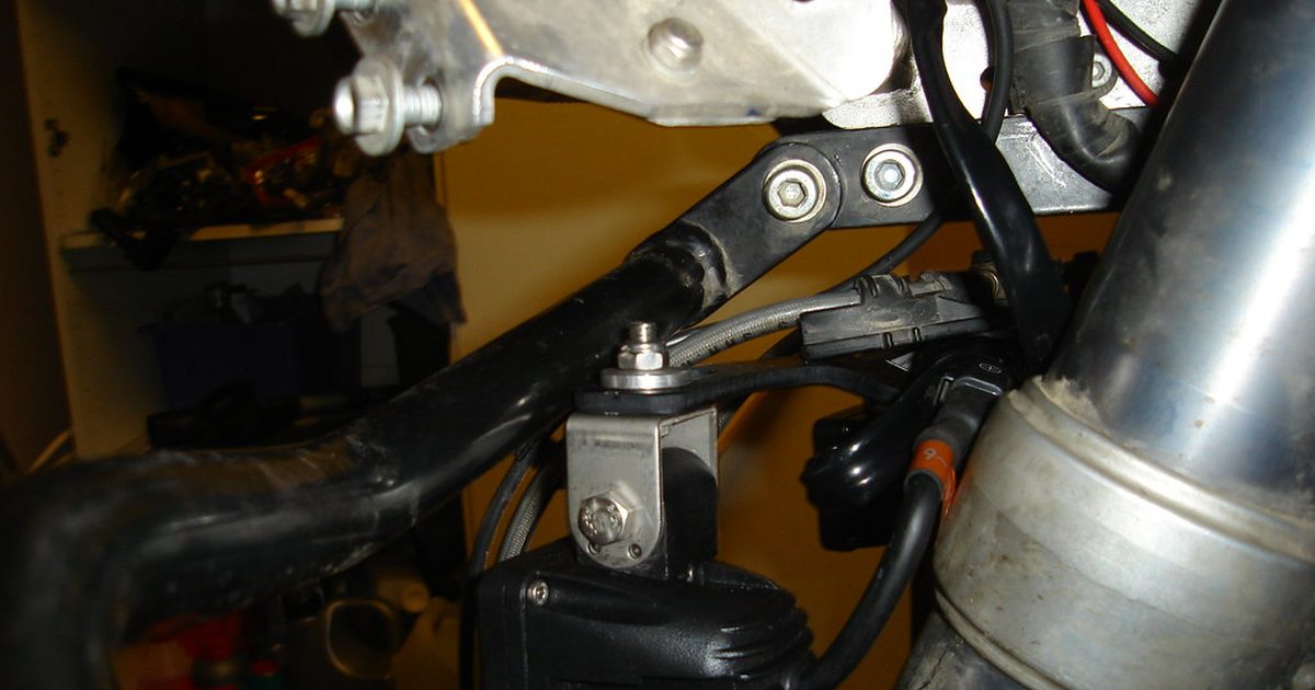 Vagabond bracket and LED lights on the 950